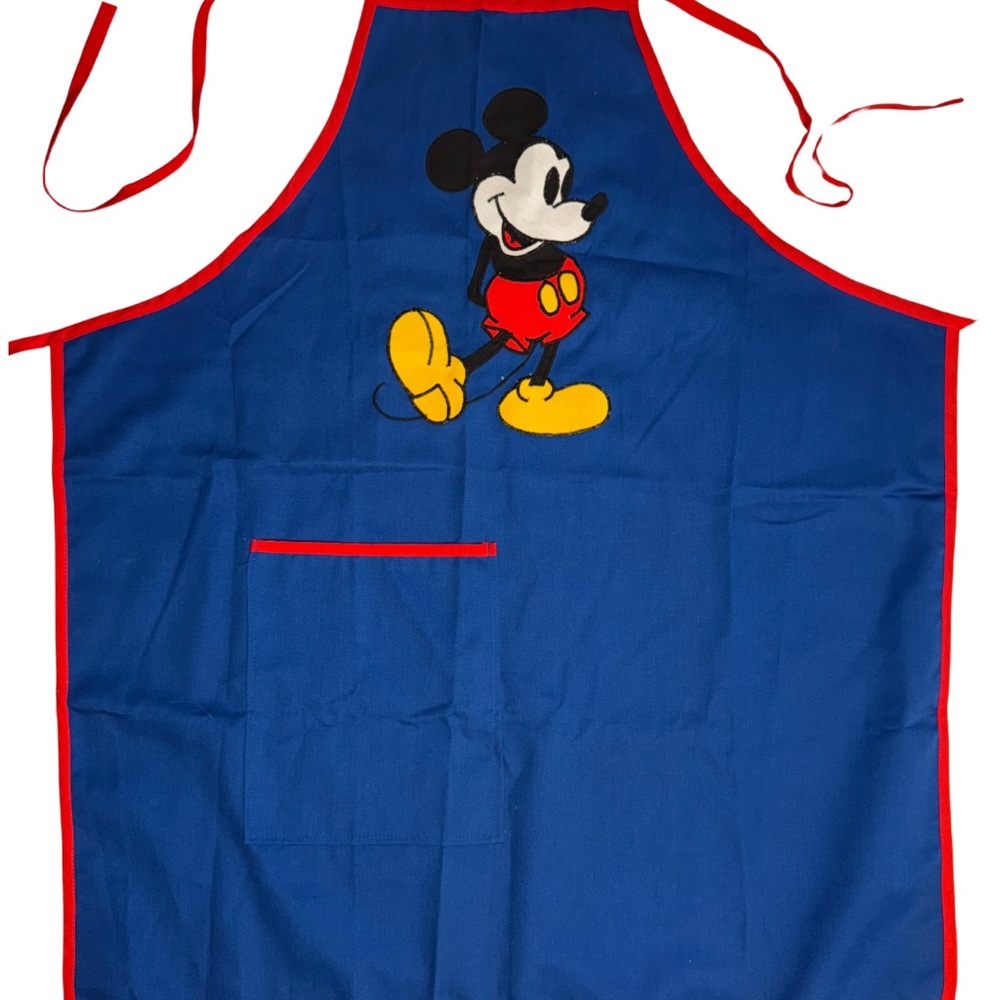 Classic Disney Apron with Mickey Mouse Design